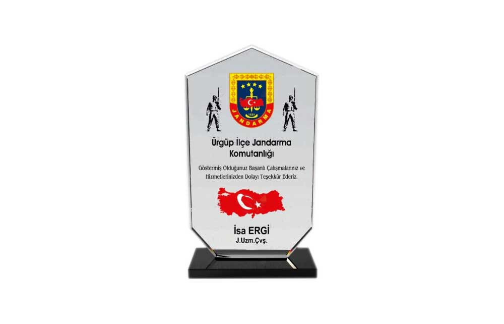 Kristal Plaket KPL-013